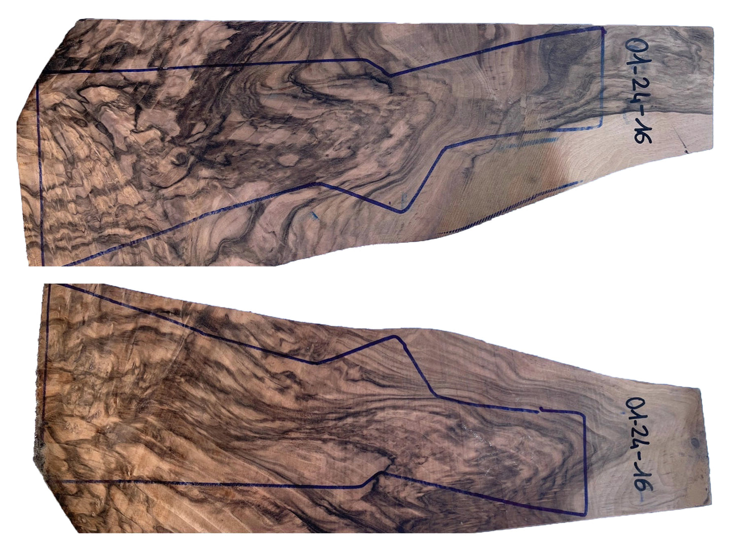 Wood Blank 01-24-16 Grade 5 - Suitable for Perazzi, Krieghoff, Beretta, Blaser, Zoli and More