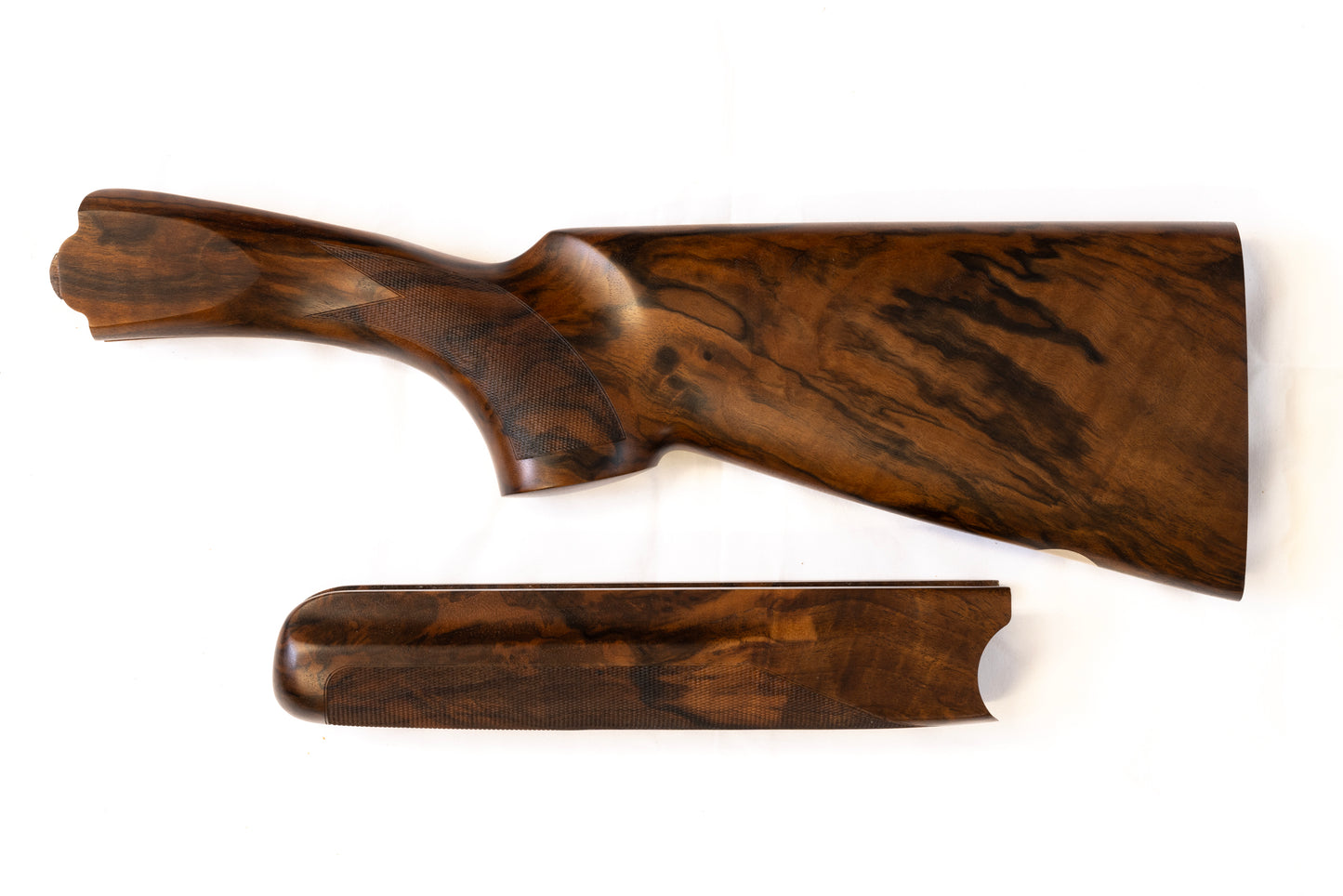 Beretta 682 Left Hand Sporting Wood Set | 12GA 1 ½" x 2 3/8" | SN#: 24B-0299