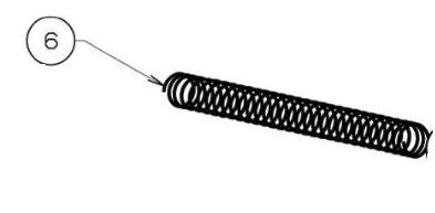 BERETTA PART | C9A008 | MAGAZINE SPRING A400 XPLOR - A400 XCEL GA 12 | 2I7