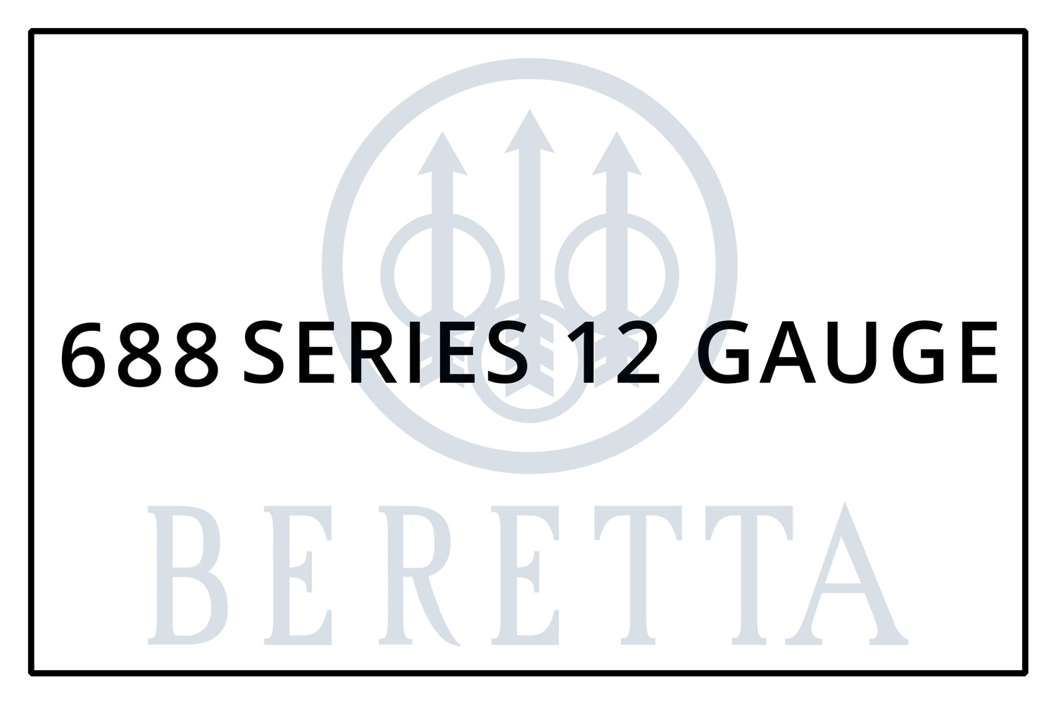 Beretta 688 Finished Wood Sets