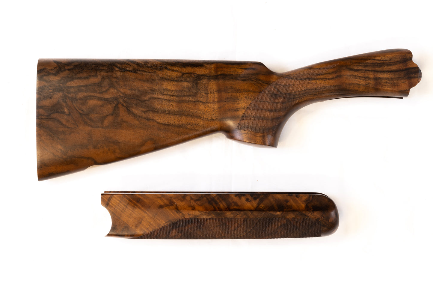 Beretta 682 Left Hand Sporting Wood Set | 12GA 1 ½" x 2 3/8" | SN#: 24B-0296