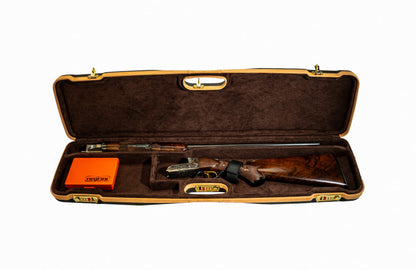 NEGRINI CASE | 1602 HUNTING SPORTING | 1 O&U OR SXS / 1 LOW RIB BARREL UP TO 32" | BROWN / BROWN