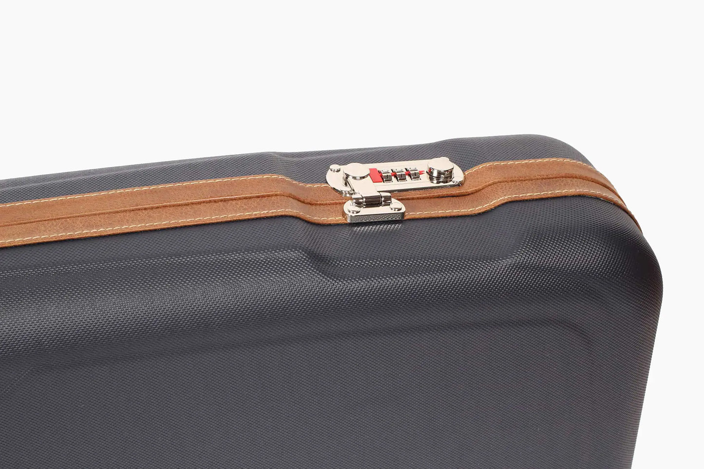 NEGRINI ACCESSORIES | NEGRINI CASE | 1622 SPORTING & FULL TUBE SET | 1 O&U / 1 HIGH RIB BARREL UP TO 32" | NAVY / TOBACCO LEATHER / NAVY
