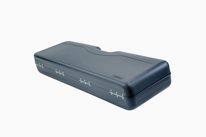 NEGRINI ACCESSORIES | NEGRINI CASE | 1670 HUNTING & COMPETITION | 2 O&U OR SXS / 2 LOW TO MEDIUM RIB BARRELS UP TO 28" | NAVY / NAVY