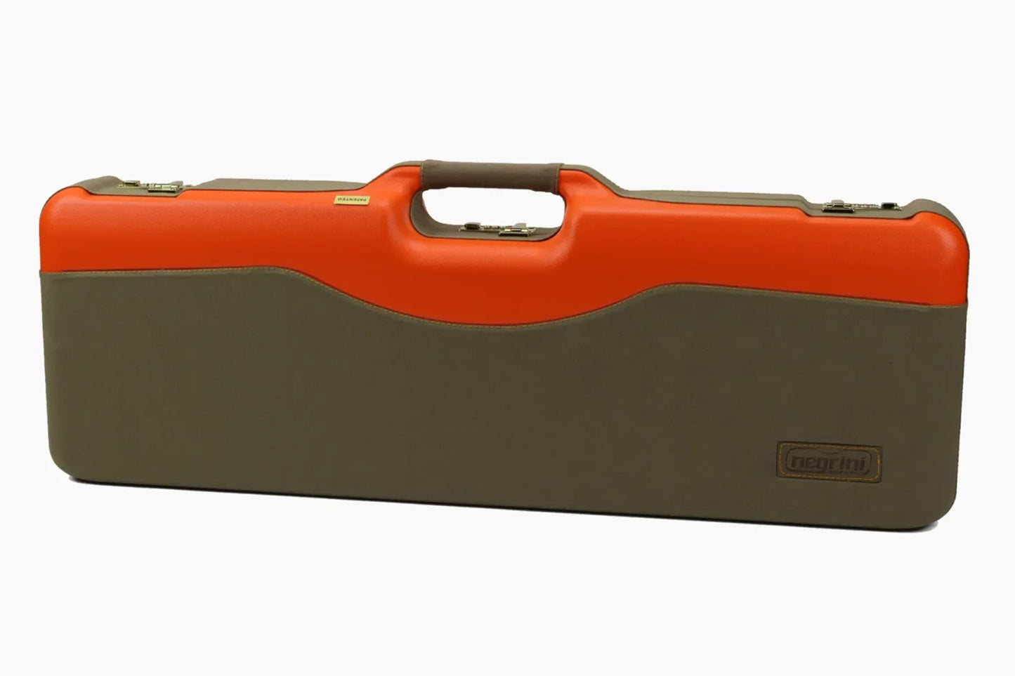 NEGRINI ACCESSORIES | NEGRINI CASE | 1670 UPLANDER | 2 O&U OR SXS / 2 LOW RIB BARREL UP TO 28" | BLAZE / KHAKI