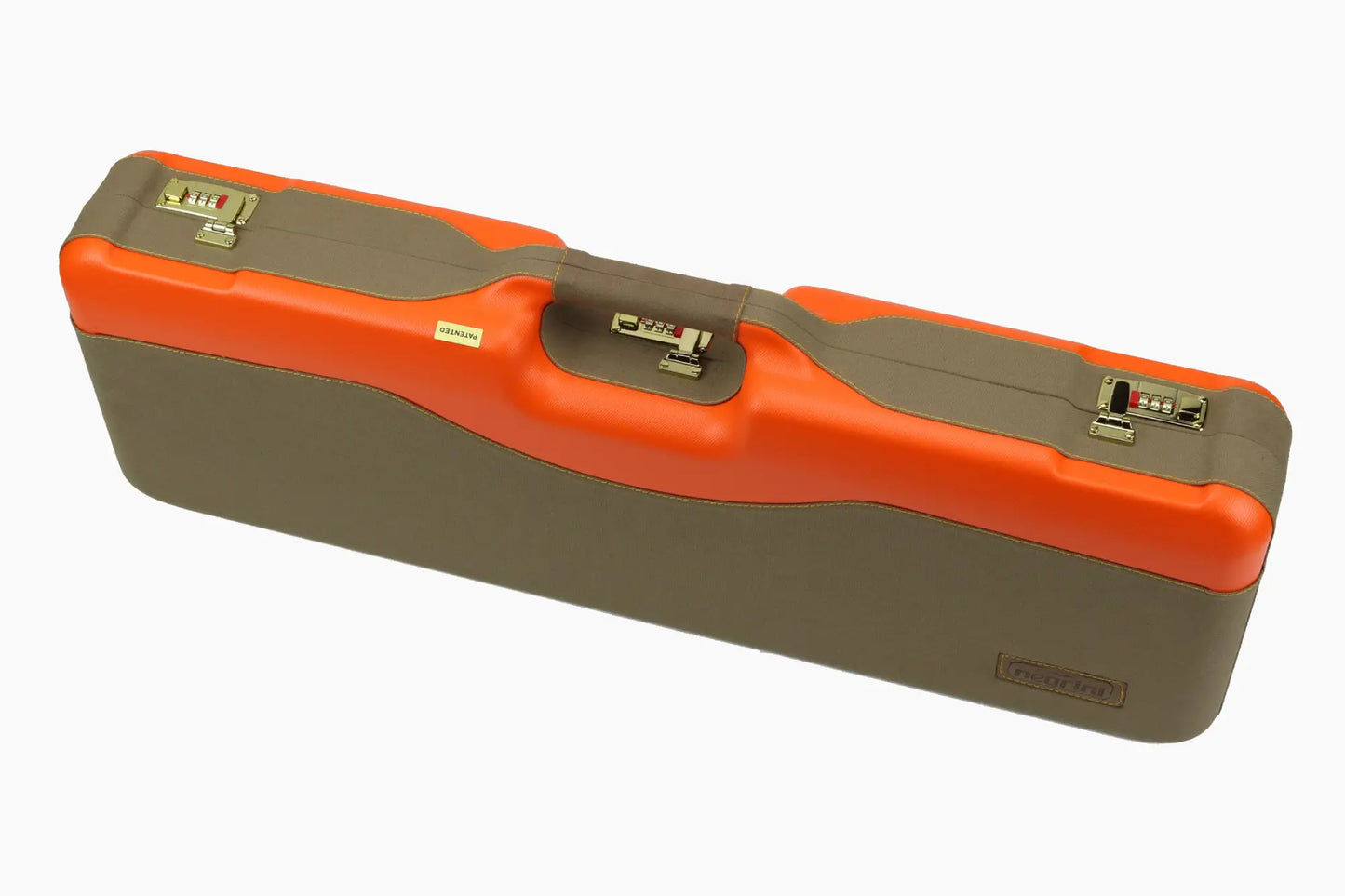 NEGRINI ACCESSORIES | NEGRINI CASE | 1670 UPLANDER | 2 O&U OR SXS / 2 LOW RIB BARREL UP TO 28" | BLAZE / KHAKI