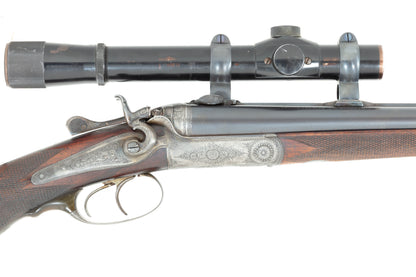 Pre-Owned Heinrich Scherping-Hannover Custom Double Rifle | 10.75x65R 26.5" | SN#: 2066