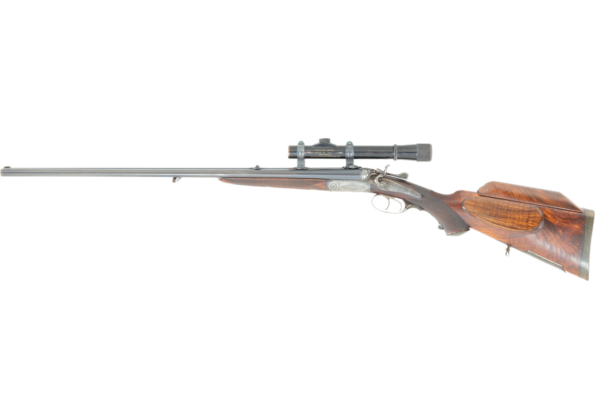 Pre-Owned Heinrich Scherping-Hannover Custom Double Rifle | 10.75x65R 26.5" | SN#: 2066