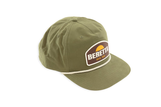 BERETTA HATS| BC055T1186072V | SUNSET ROPE TRUCKER HAT | DARK GREEN