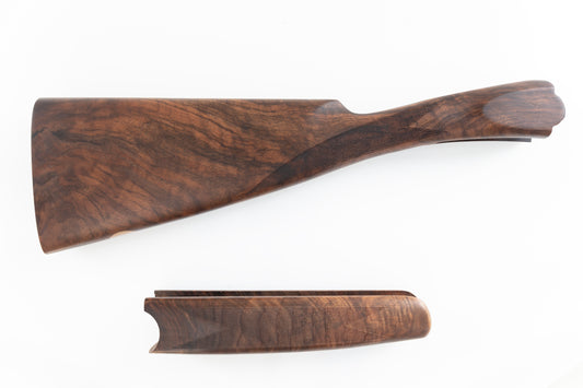 Beretta 686/687 20GA English Straight Stock Field Wood Set | 1 3/8" by 2 1/8" | SN#: 25B-0102