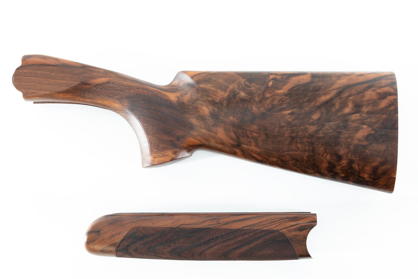 Beretta 688 Left Hand Sporting Wood Set |1 3/8" x 2" | SN#: 25B-0289