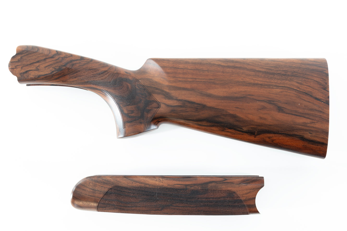 Beretta 688 Left Hand Sporting Wood Set |1 3/8" x 2" | SN#: 25B-0293