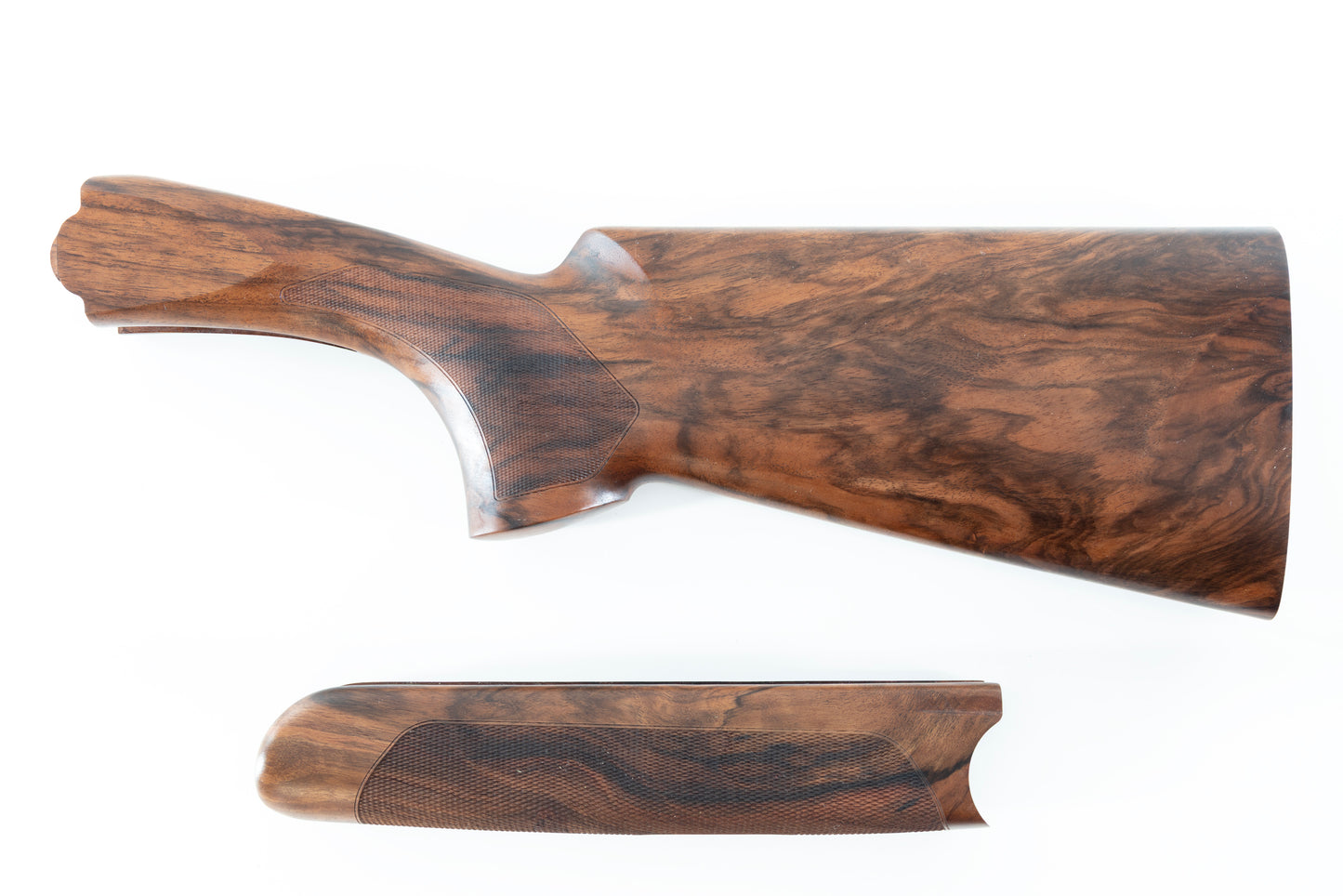 Beretta 688 Left Hand Sporting Wood Set |1 3/8" x 2" | SN#: 25B-0294