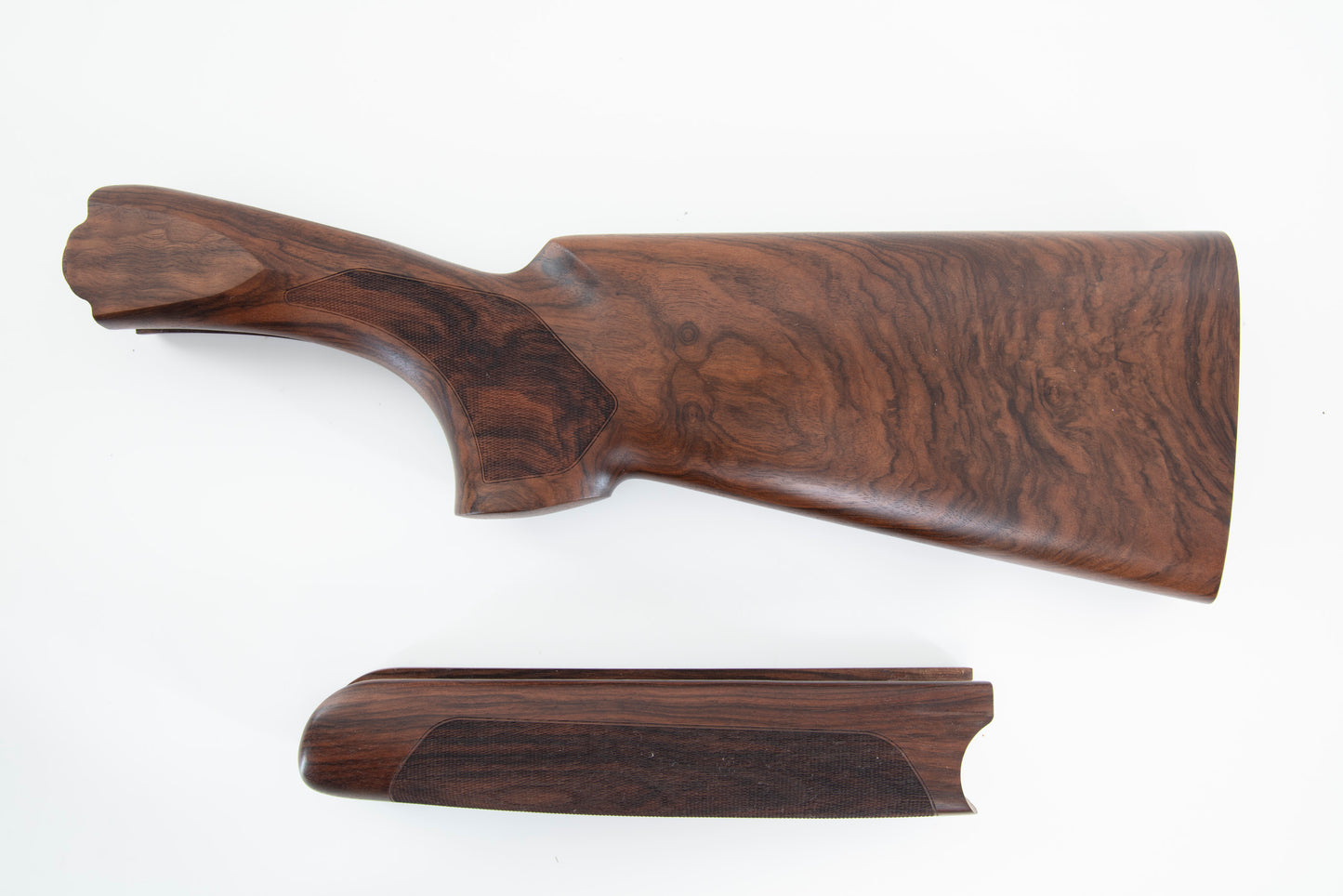 Beretta 688 12GA International Trap Wood Set | 1 3/8" x 1 3/4" | SN#: 25B-0342