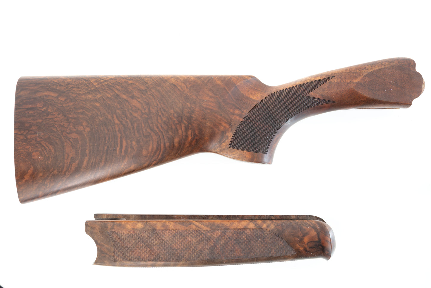 Beretta 686 Onyx Pro 12GA Sporting Wood Set | 1 1/2" x 2 3/8" | SN#: WS260009