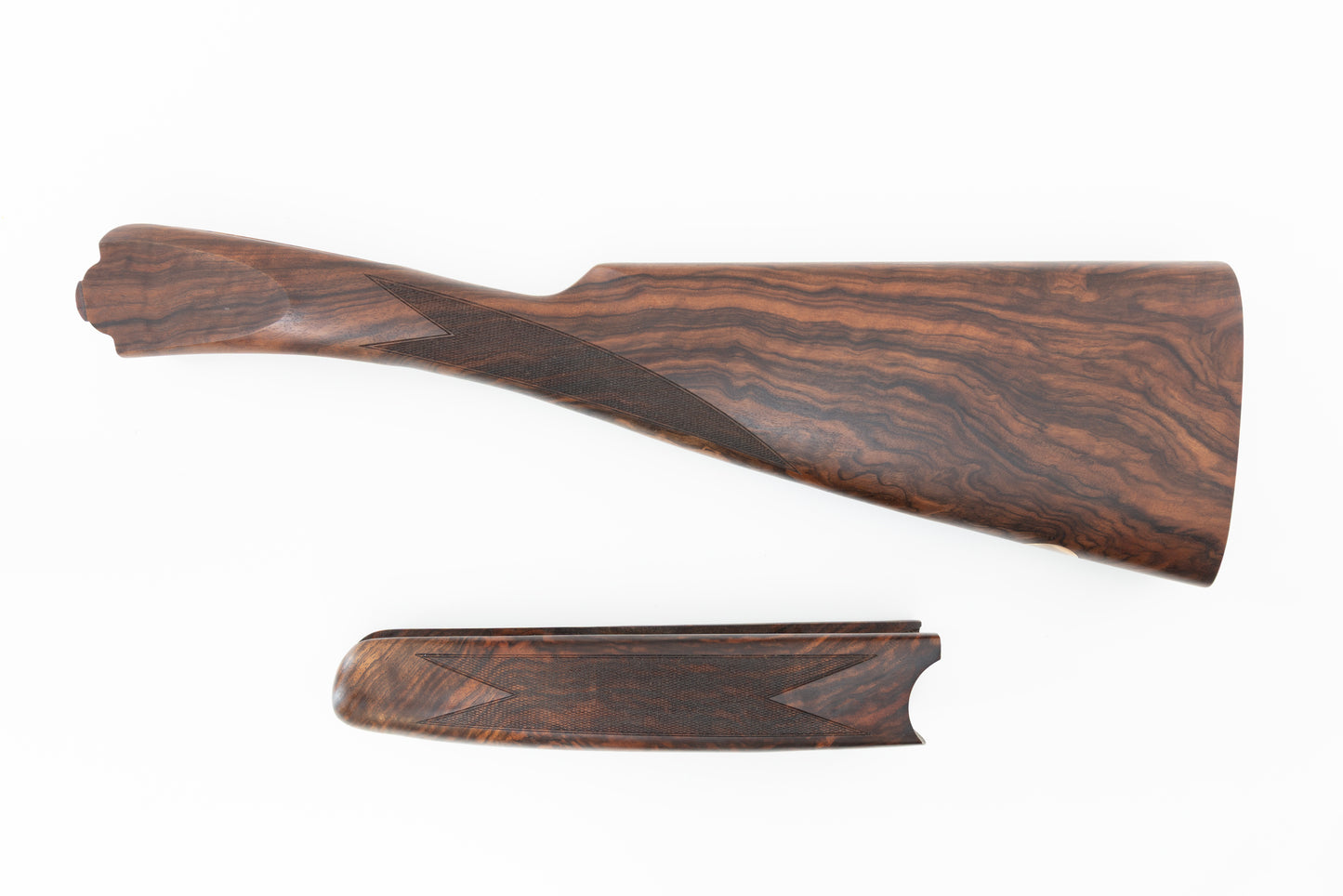 Beretta 686/687 28GA Left Hand Straight Stock Field Wood Set | 1 3/8" x 2 1/4" | SN#: WS260030