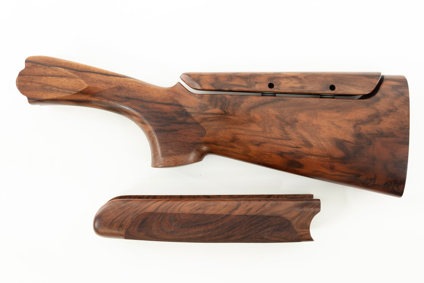 Beretta 688 12GA Left Hand International Trap Wood Set | 1 3/8" x 1 3/4" | SN#: WS260062