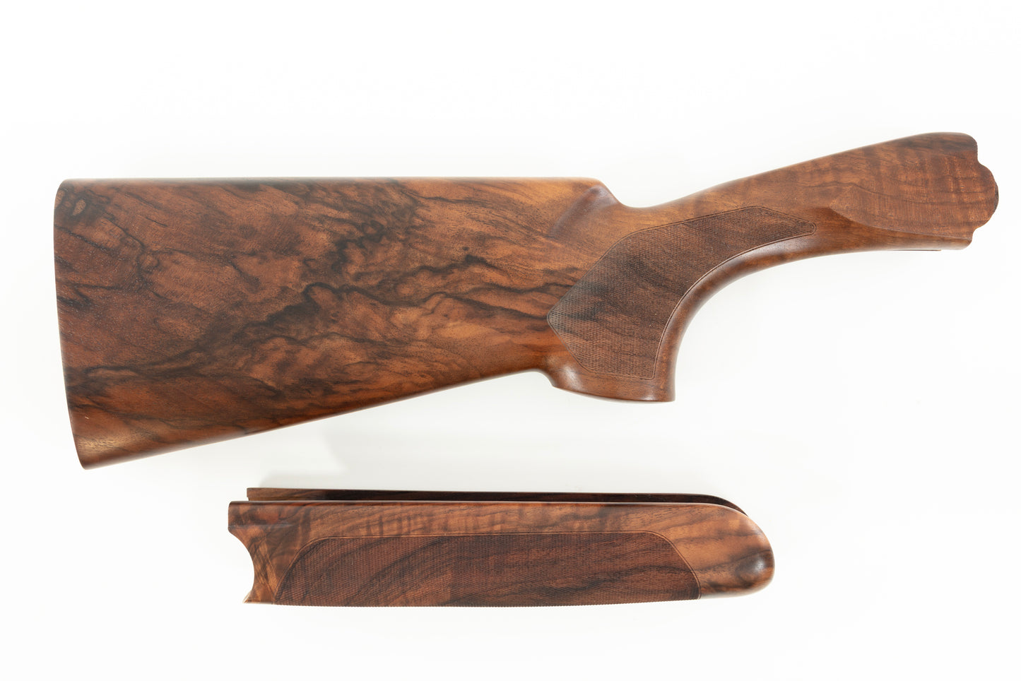 Beretta 688 12GA Left Hand International Trap Wood Set | 1 3/8" x 1 3/4" | SN#: WS260072