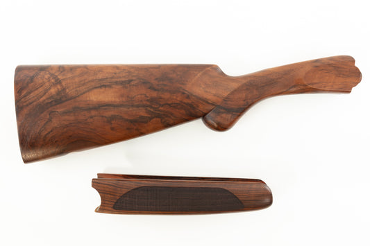 Beretta 686/687 POW 20GA Left Hand Field Wood Set | 1 3/8" x 2 1/4" | SN#: WS260084