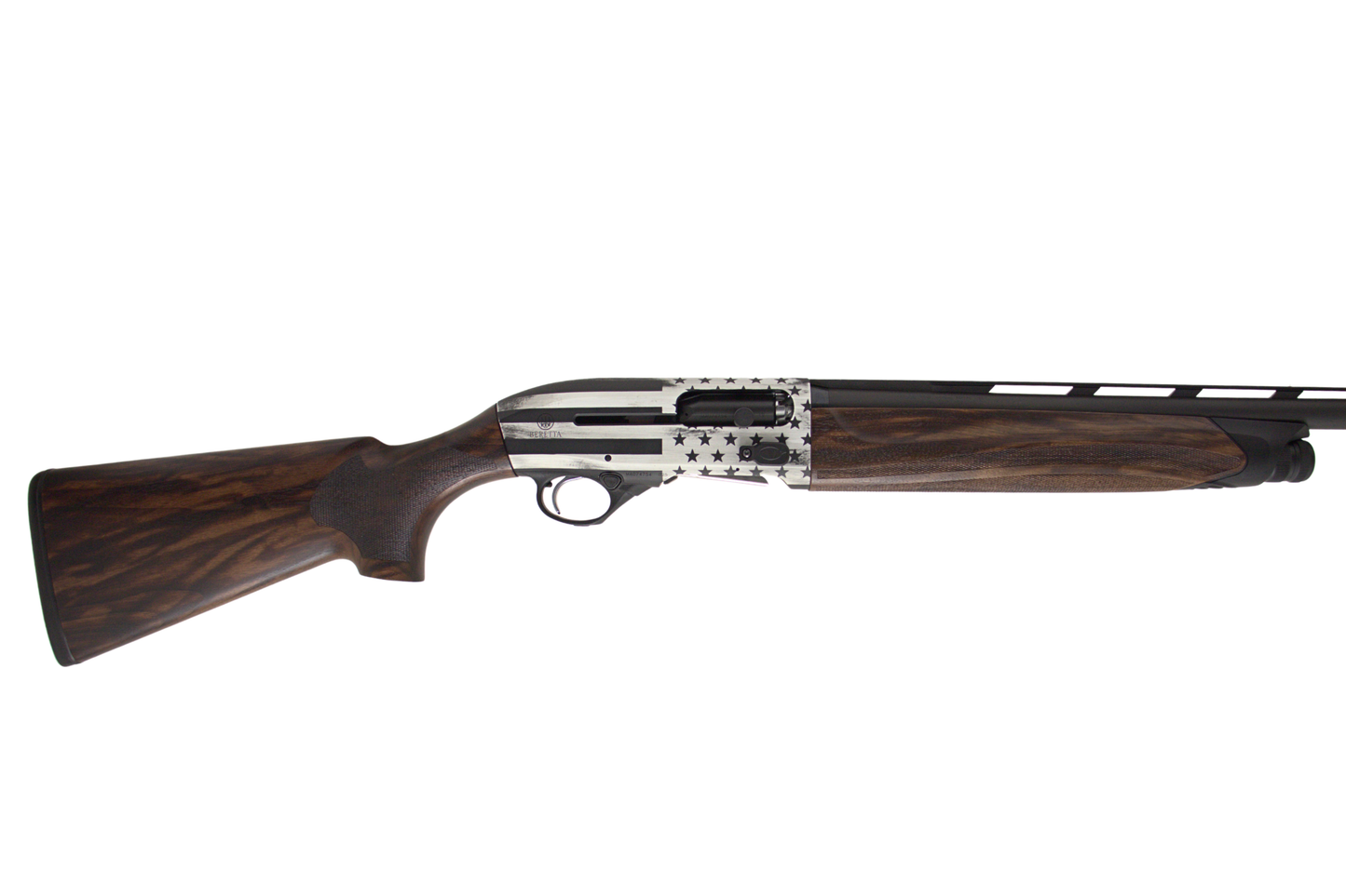 Cole Pro Black & White American Flag Beretta A400 XCEL Sporting Shotgun | 12GA 30" | SN#: MA074754