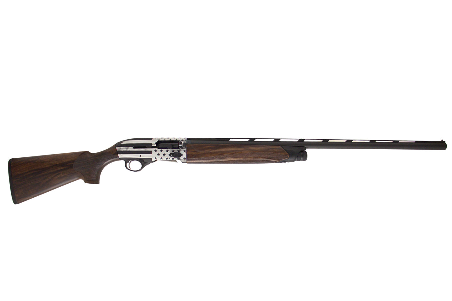 Cole Pro Black & White American Flag Beretta A400 XCEL Sporting Shotgun | 12GA 30" | SN#: MA069303