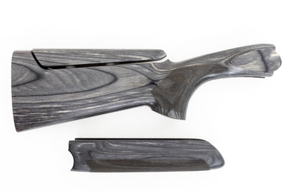 Beretta 694 Left Hand Black Laminate Sporting Wood Sets | 1 3/8" x 2 1/4"