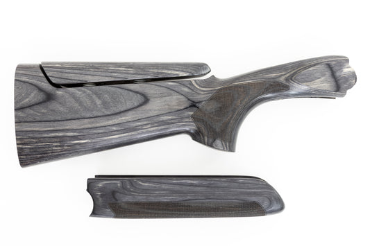 Beretta 694 Left Hand Black Laminate Sporting Wood Sets | 1 3/8" x 2 1/4"