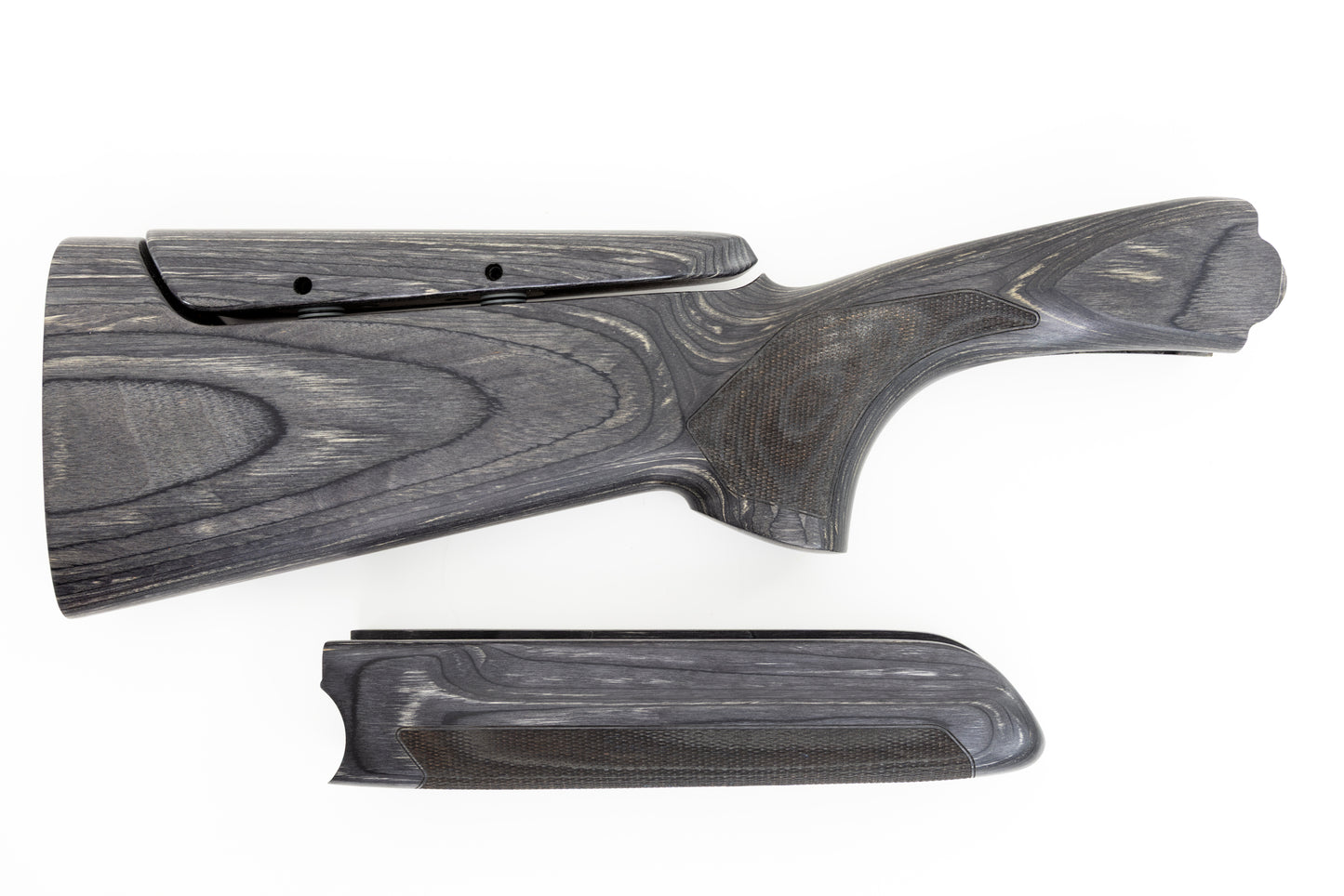 Beretta 694 Black Laminate Sporting Wood Sets | 1 3/8" x 2 1/4"