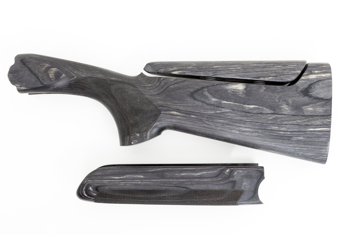 Beretta 694 Black Laminate Sporting Wood Sets | 1 3/8" x 2 1/4"