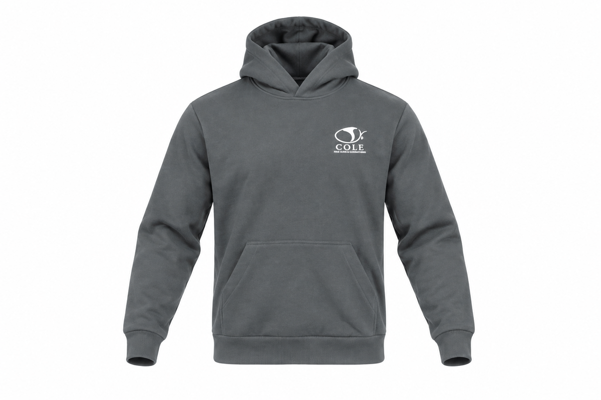 COLE APPAREL | CLOUD FLEECE HOODIE | BLACK