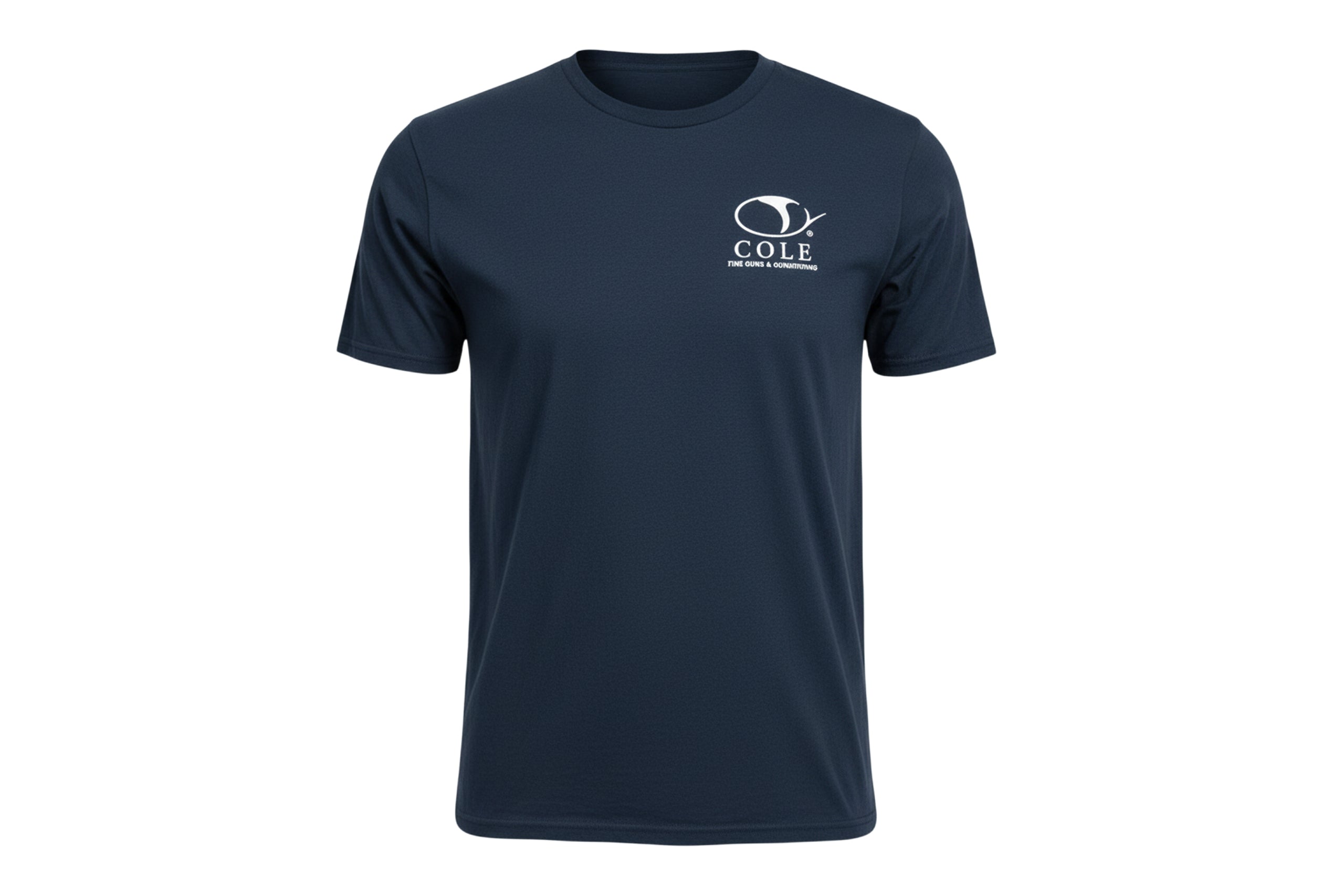 COLE APPAREL | CONCERT TEE NAVY – Cole Fine Guns and Gunsmithing