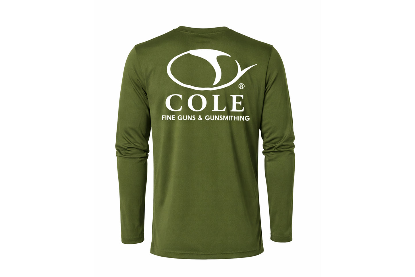 COLE APPAREL | COOLING PERFORMANCE LONG SLEEVE 44+ UPF | MILITARY GREEN